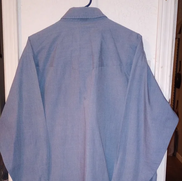 Plains Western Wear Pearl Snap Big Man Long Sleeve Shirt - Picture 6 of 8